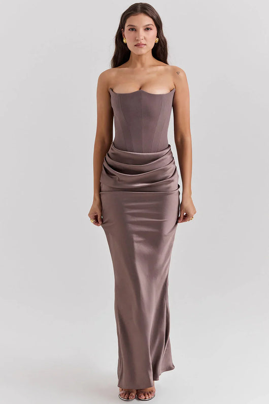Olivia | Abito Maxi Elegante