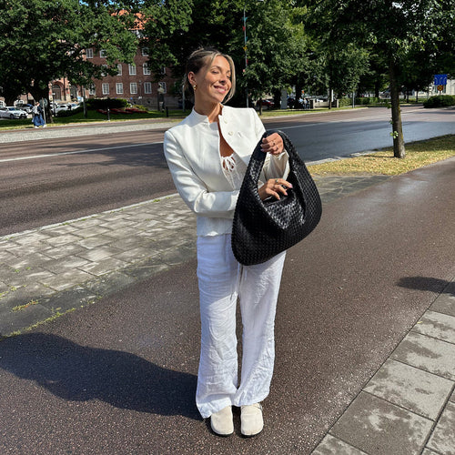 Jade – Luxury Woven Handbag