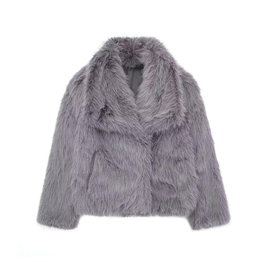 Ebba – Giacca in Pelliccia Vegana Elegante