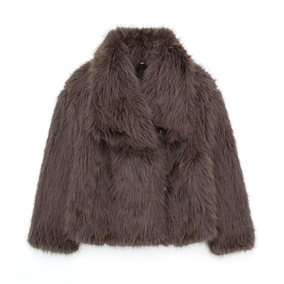 Ebba – Giacca in Pelliccia Vegana Elegante