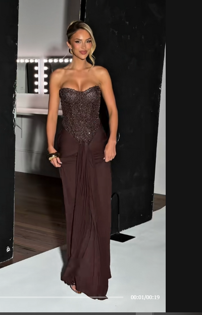 Isabella | Abito Maxi Elegante