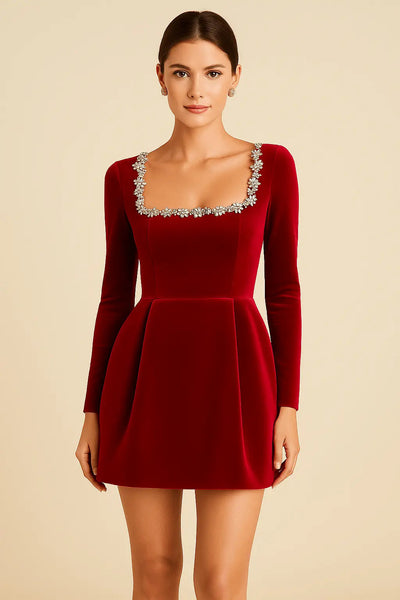 Alessia | Mini Jewel Dress