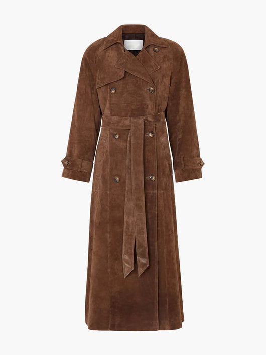 Solana - Cappotto Trench in Camoscio