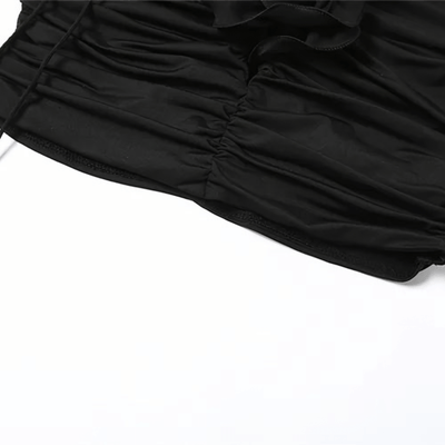 Celeste | Top with Floral Details