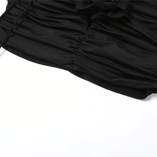 Celeste | Top with Floral Details