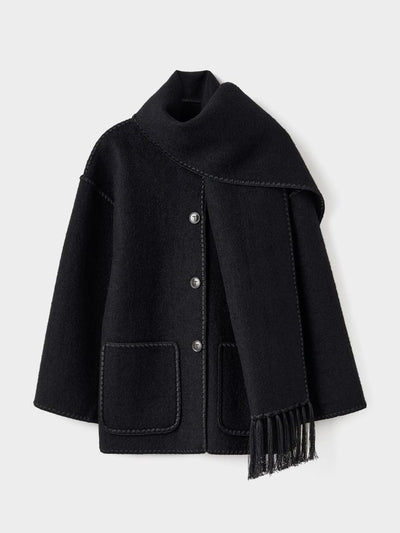 Claire | Coat with Scarf