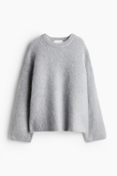 Sofia | Crewneck Jumper in Mohair