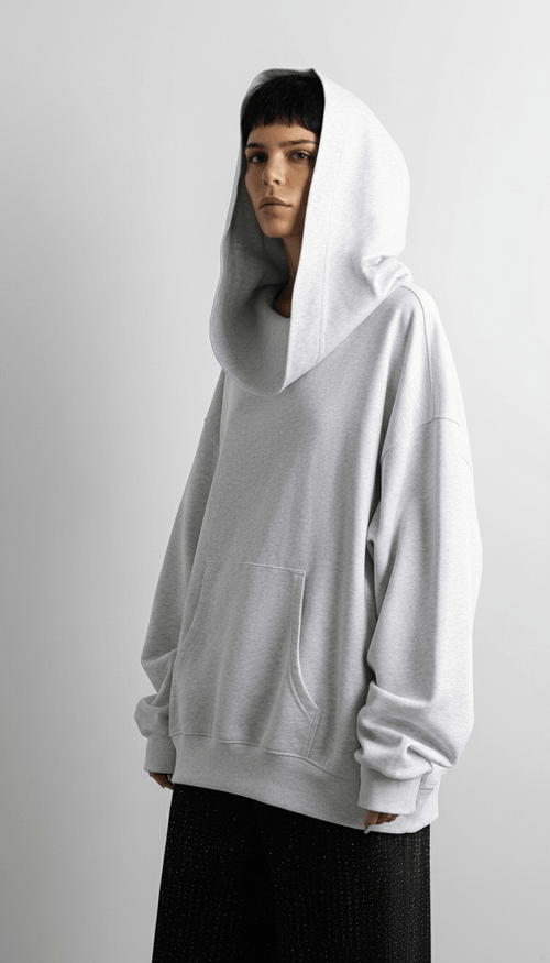 Chiara | Felpa Oversized con Collo-Cappuccio