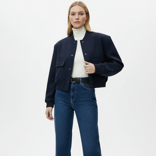 EMILY | BOMBER IN ROYAL VELVET