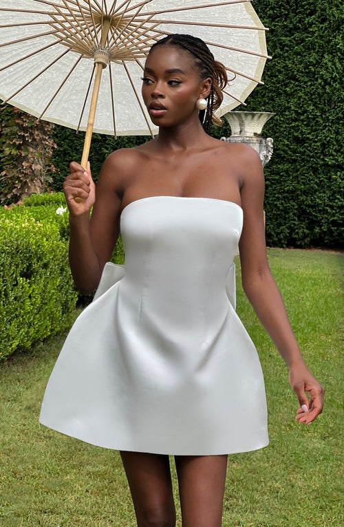 Abbey Mini Dress - Avorio