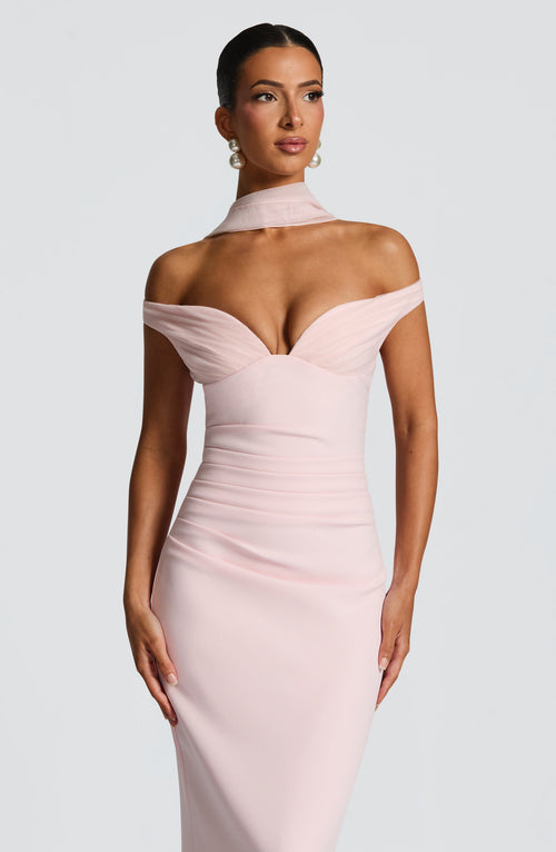 Abigail Maxi Dress - Blush