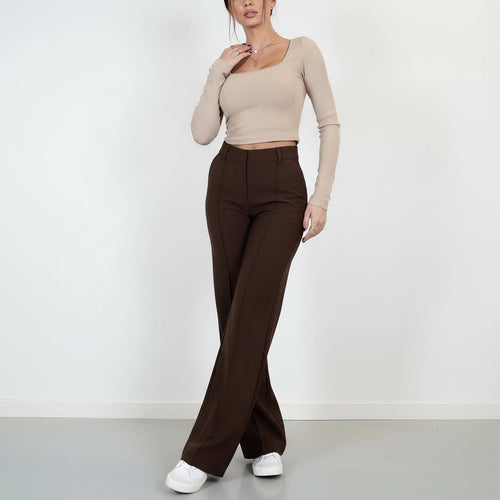 Elena | Wide Leg Trousers