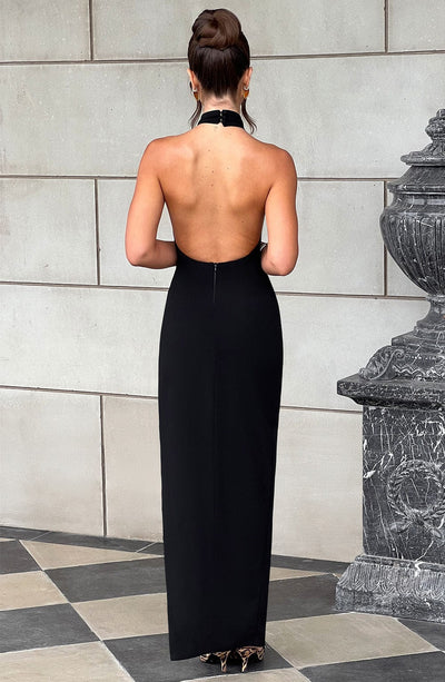Abito Maxi Adalia - Nero