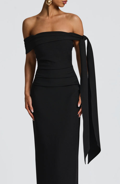 Abito Maxi Addie - Nero