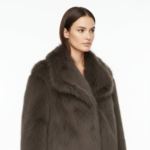 Macy | Synthetic Fur Coat