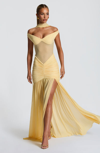 Abito Maxi Alaia - Limone