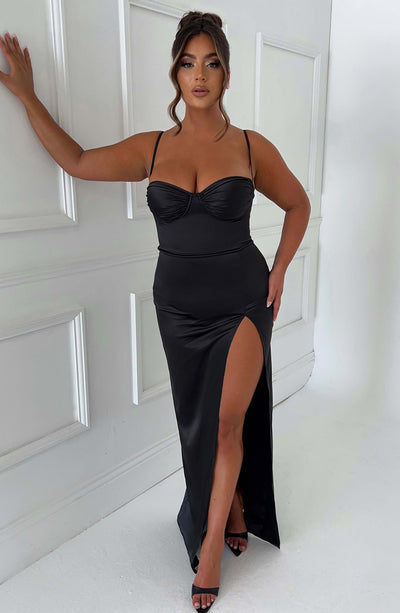 Abito Maxi Alora - Nero