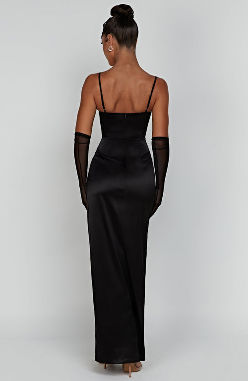 Abito Maxi Alora - Nero