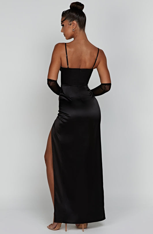 Abito Maxi Alora - Nero