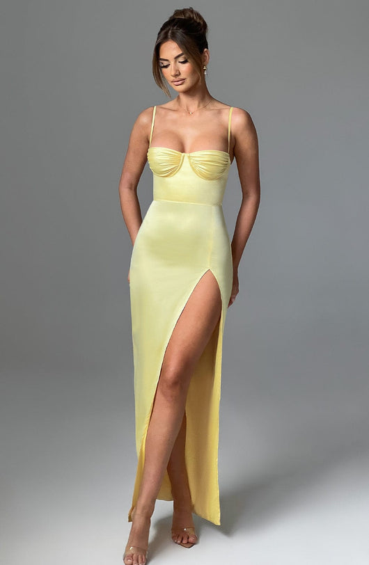 Abito Maxi Alora - Limone