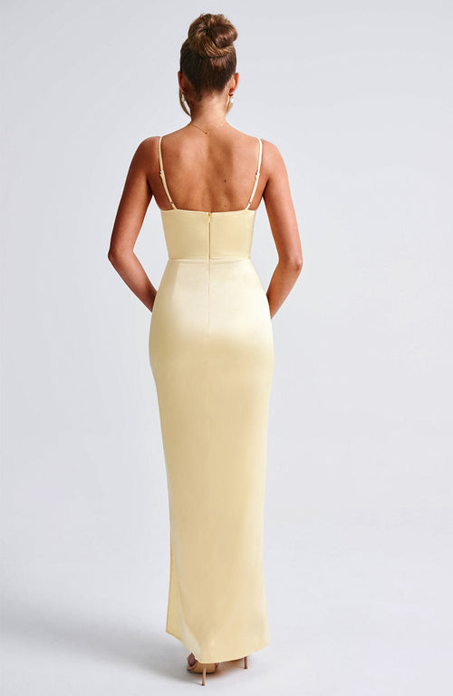 Abito Maxi Alora - Limone