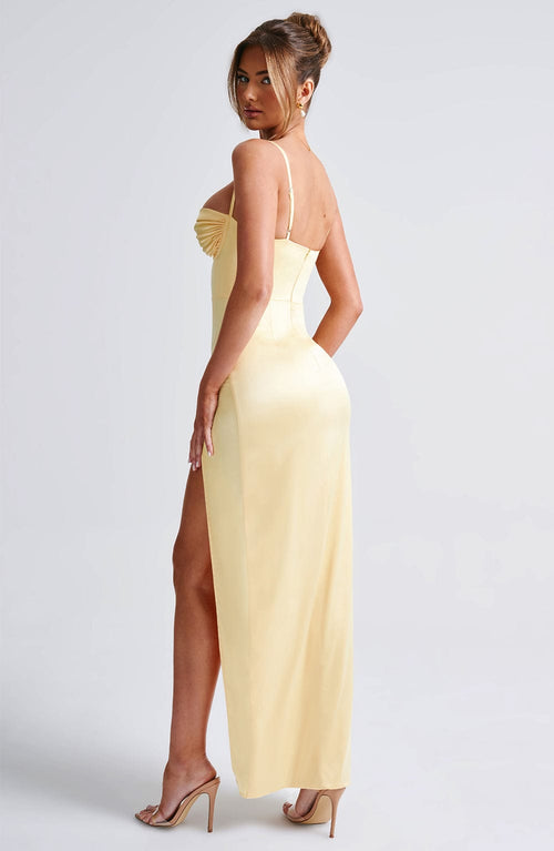Abito Maxi Alora - Limone