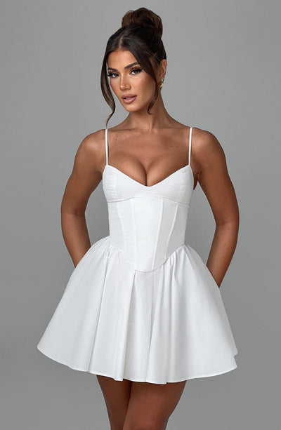 Analeigh Mini Dress - Avorio