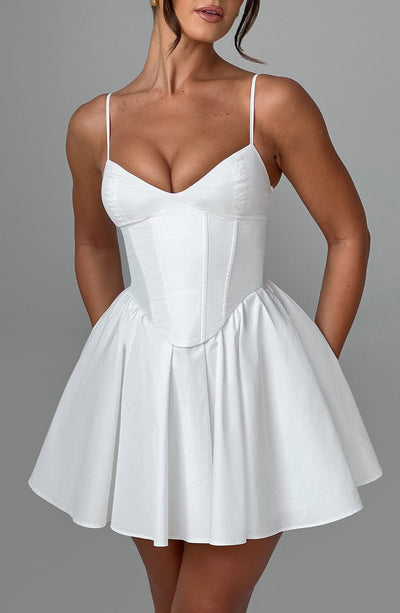 Analeigh Mini Dress - Avorio