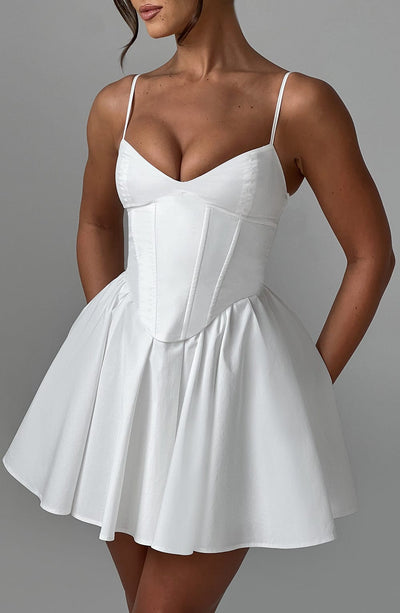 Analeigh Mini Dress - Avorio