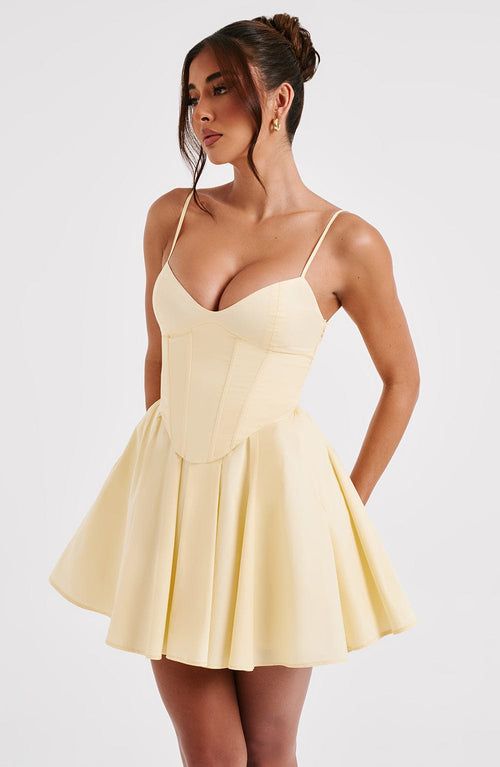 Abito Mini Analeigh - Limone