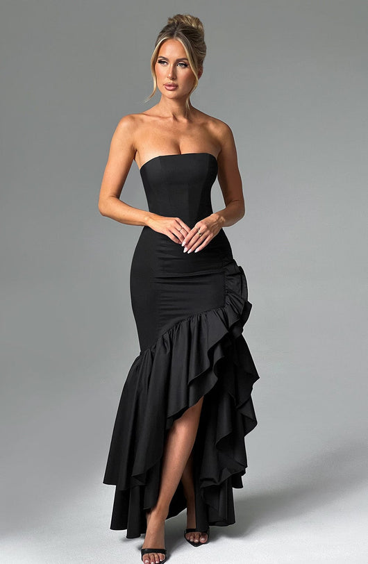 Abito Maxi Angelina - Nero