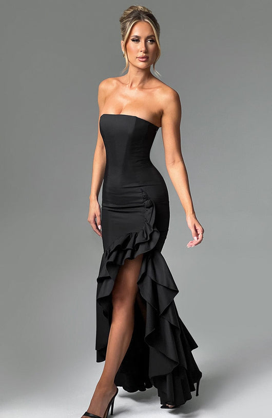 Abito Maxi Angelina - Nero