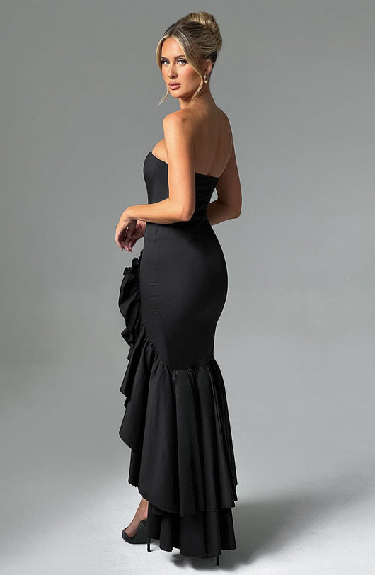 Abito Maxi Angelina - Nero