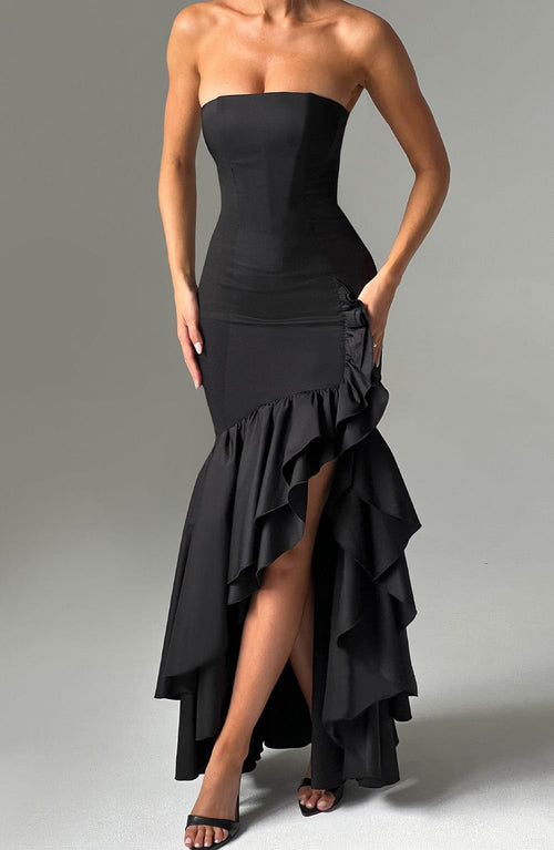 Abito Maxi Angelina - Nero
