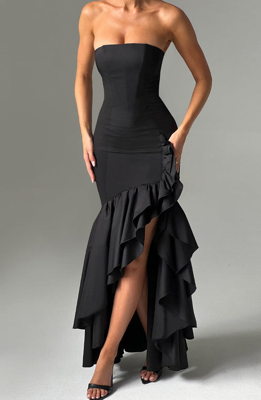 Abito Maxi Angelina - Nero