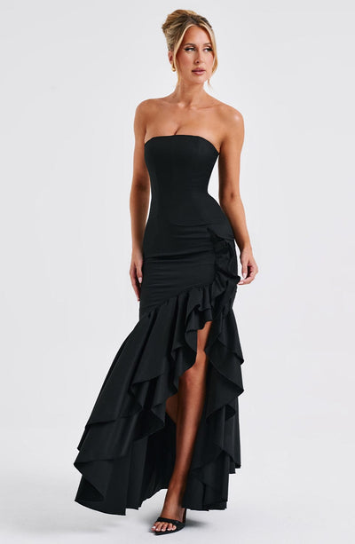 Abito Maxi Angelina - Nero