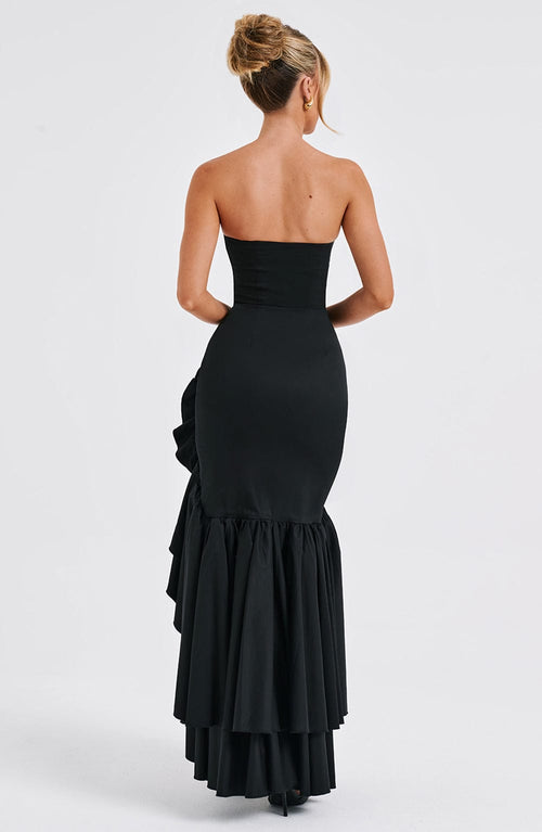Abito Maxi Angelina - Nero