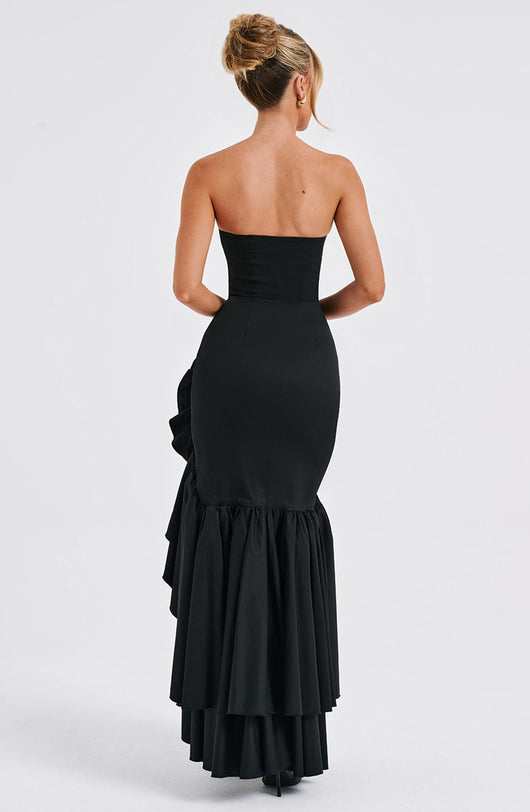 Abito Maxi Angelina - Nero