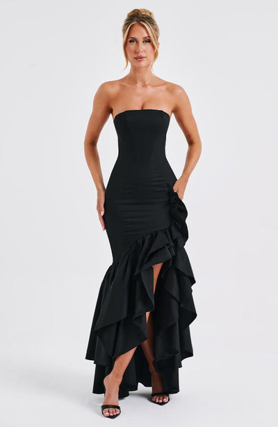 Abito Maxi Angelina - Nero