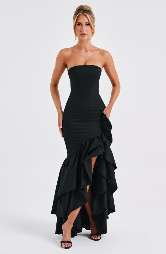 Abito Maxi Angelina - Nero