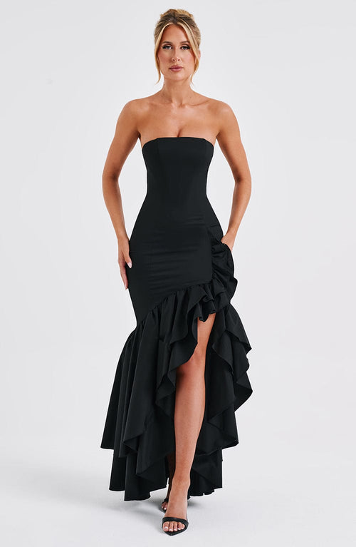Abito Maxi Angelina - Nero