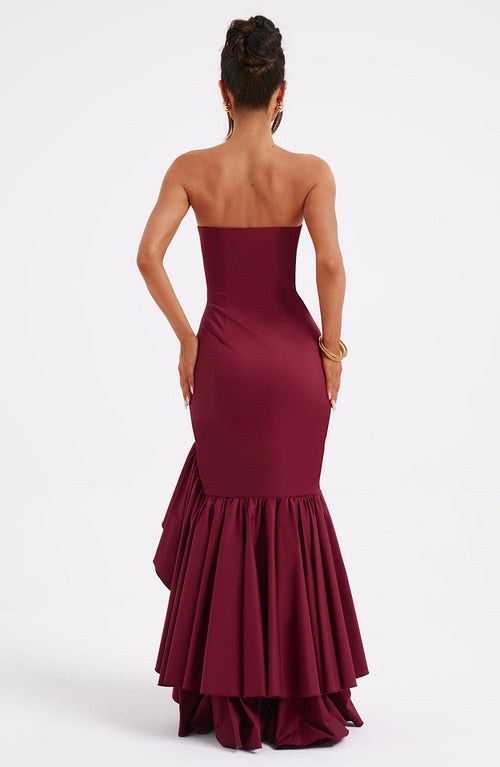 Abito Maxi Angelina - Borgogna