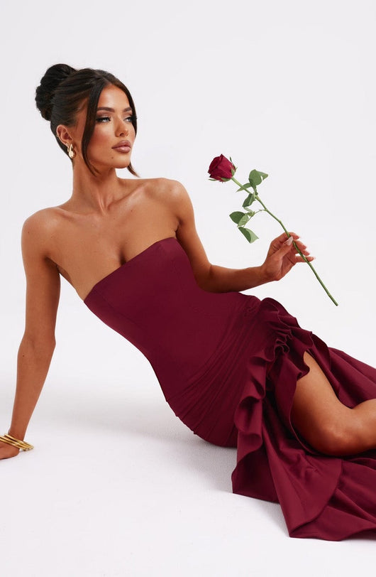 Abito Maxi Angelina - Borgogna