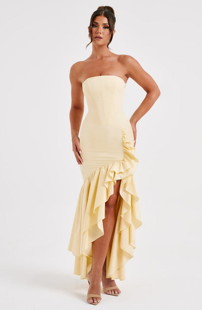 Abito Maxi Angelina - Limone