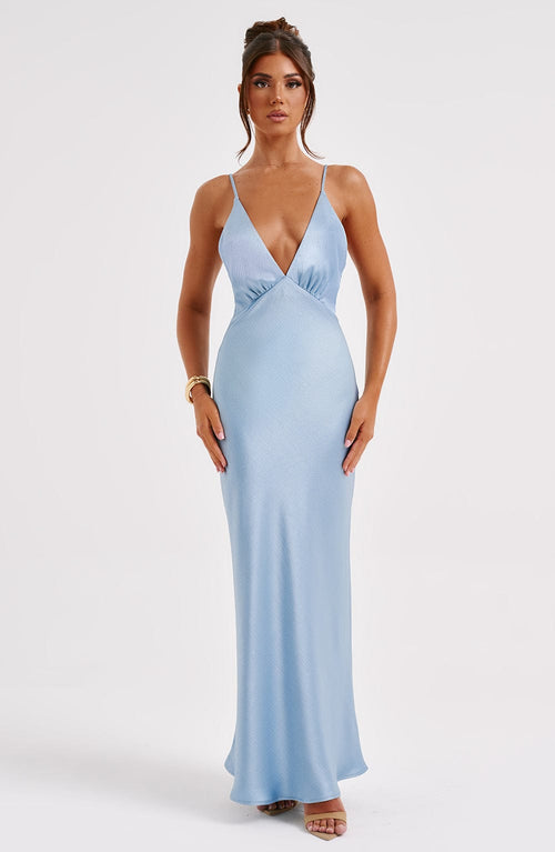 Abito Maxi Anja - Turchese