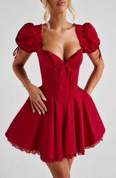 Abito Mini Annie - Rosso