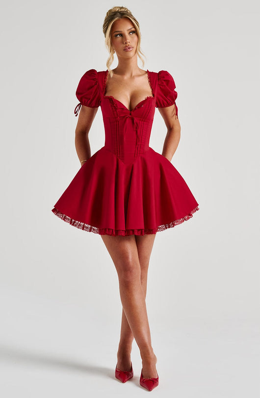 Abito Mini Annie - Rosso