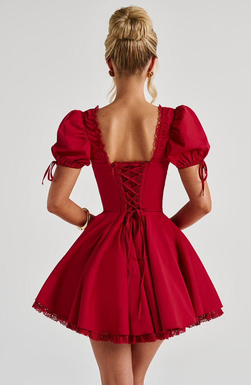 Abito Mini Annie - Rosso