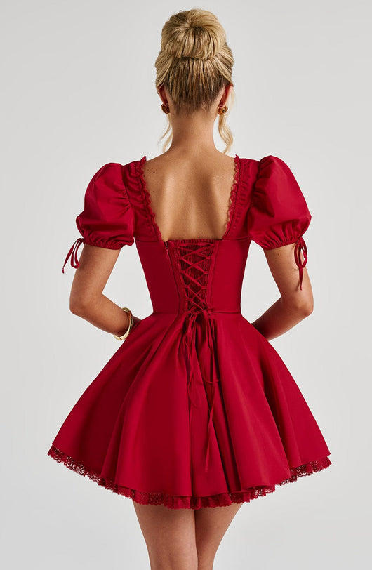 Abito Mini Annie - Rosso
