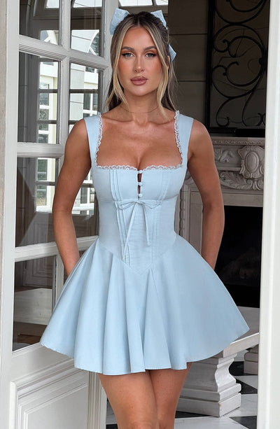 Abito Mini Antonella - Blu
